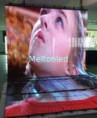 P10mm outdoor flexible led video wall rental display screens transparent super refresh rate