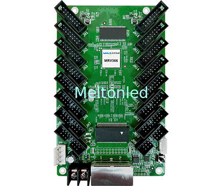 512 * 256 بكسل شاشة عرض LED بطاقة التحكم / تلقي بطاقة لون كامل NOVASTAR MRV366